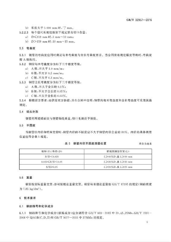 Product specifications — original technical chart
